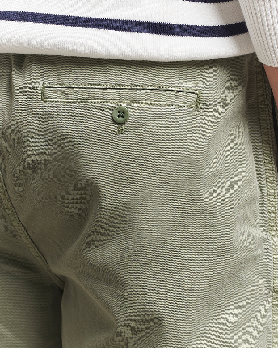 Herre | Shorts | GANT | Regular Sunfaded Drawstring Shorts Kalamata Green