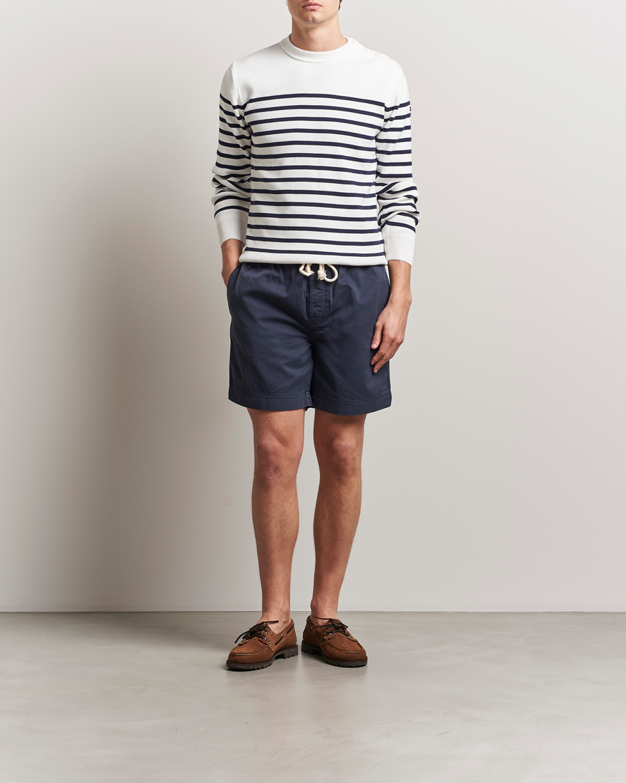 Herre | Shorts | GANT | Regular Sunfaded Drawstring Shorts Evening Blue
