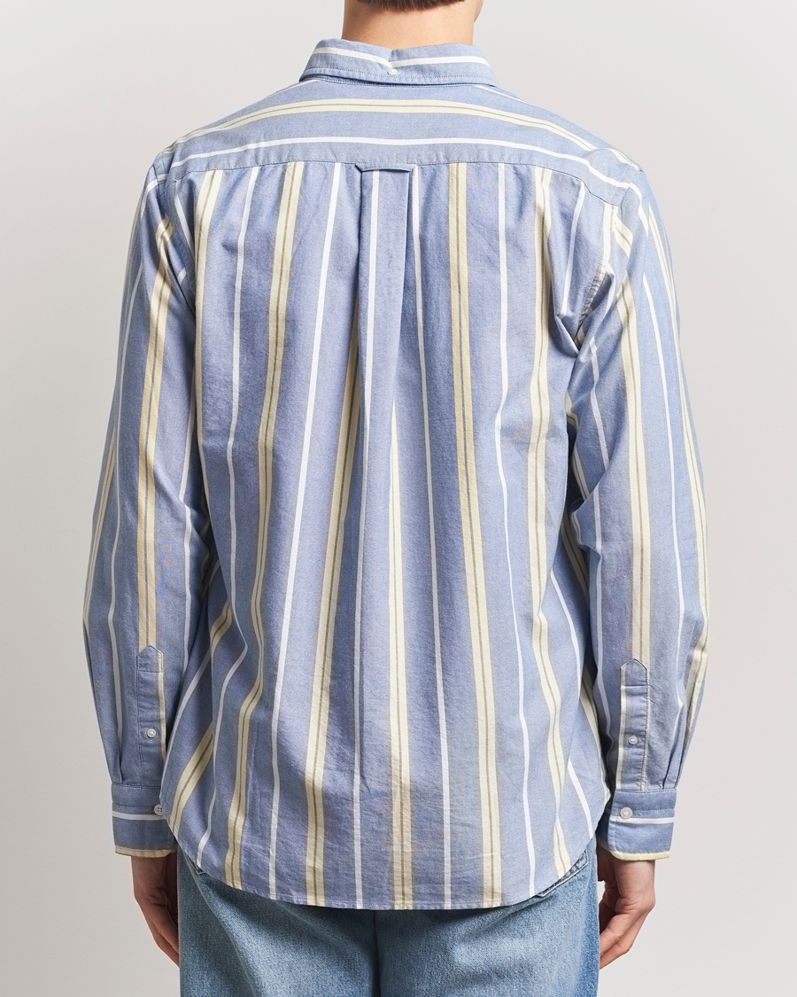 Herre | Skjorter | GANT | Regular Fit Archive Oxford Striped Shirt Rich Blue