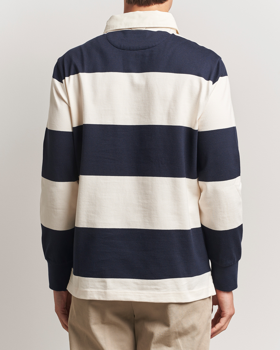 Herre | Gensere | GANT | Barstriped Rugger Evening Blue