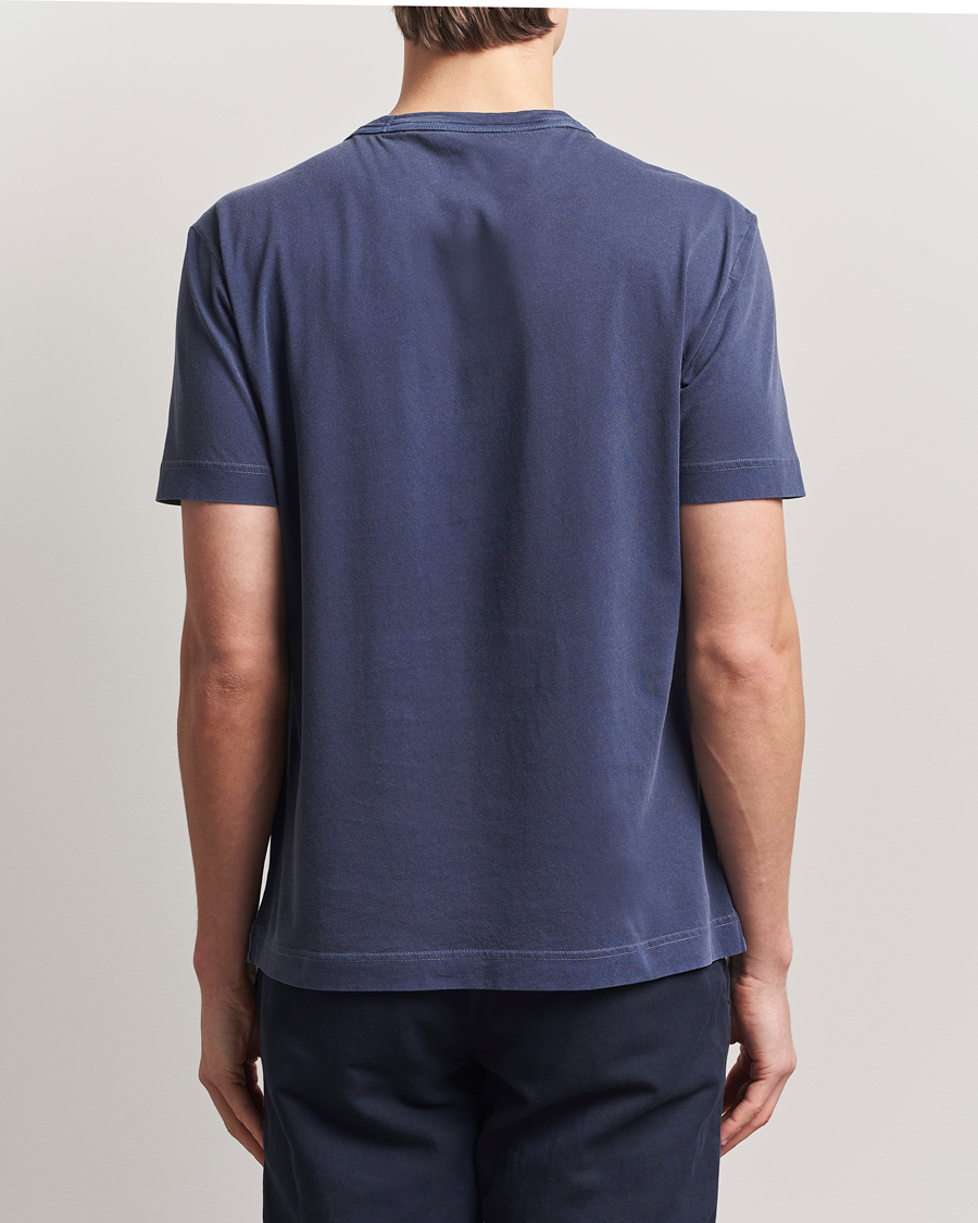 Herre | T-Shirts | GANT | Sunfaded T-Shirt Persian Blue