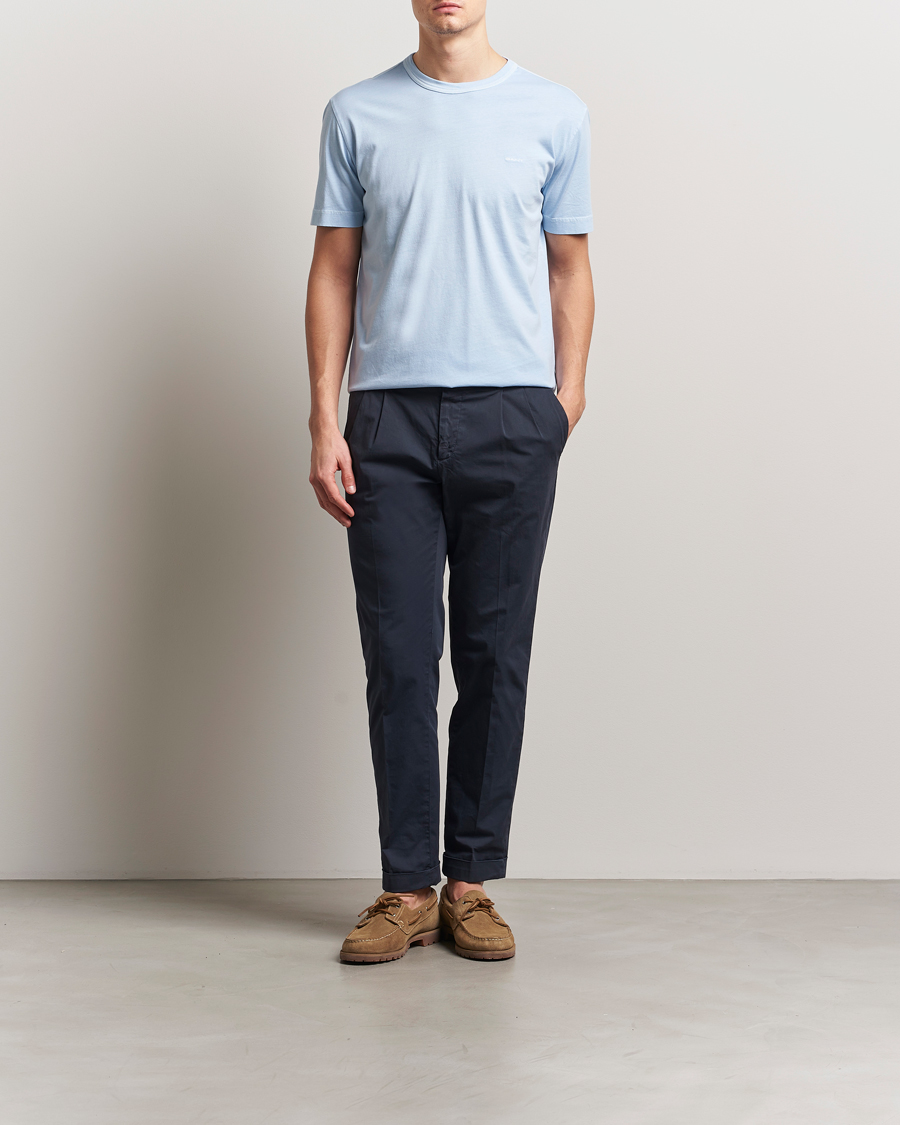 Herre | T-Shirts | GANT | Sunfaded T-Shirt Fresh Blue