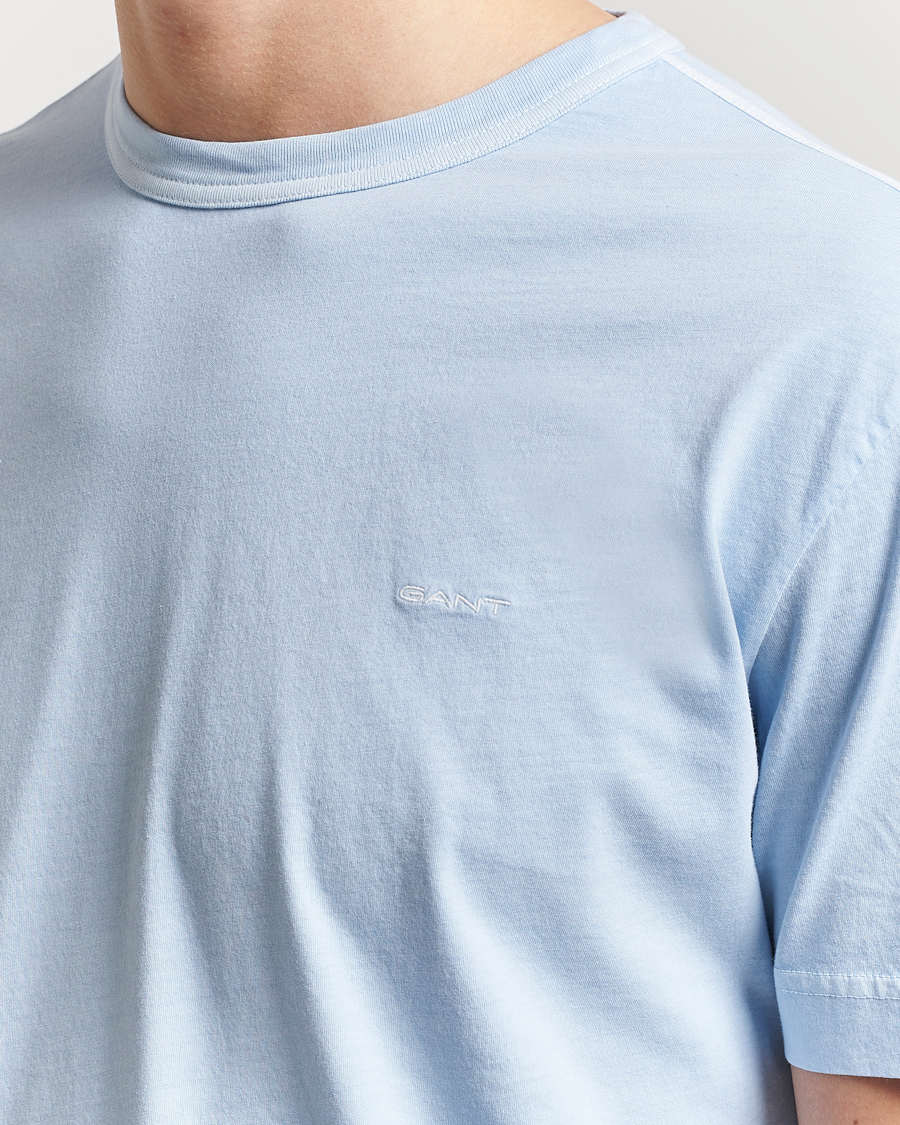 Herre | T-Shirts | GANT | Sunfaded T-Shirt Fresh Blue