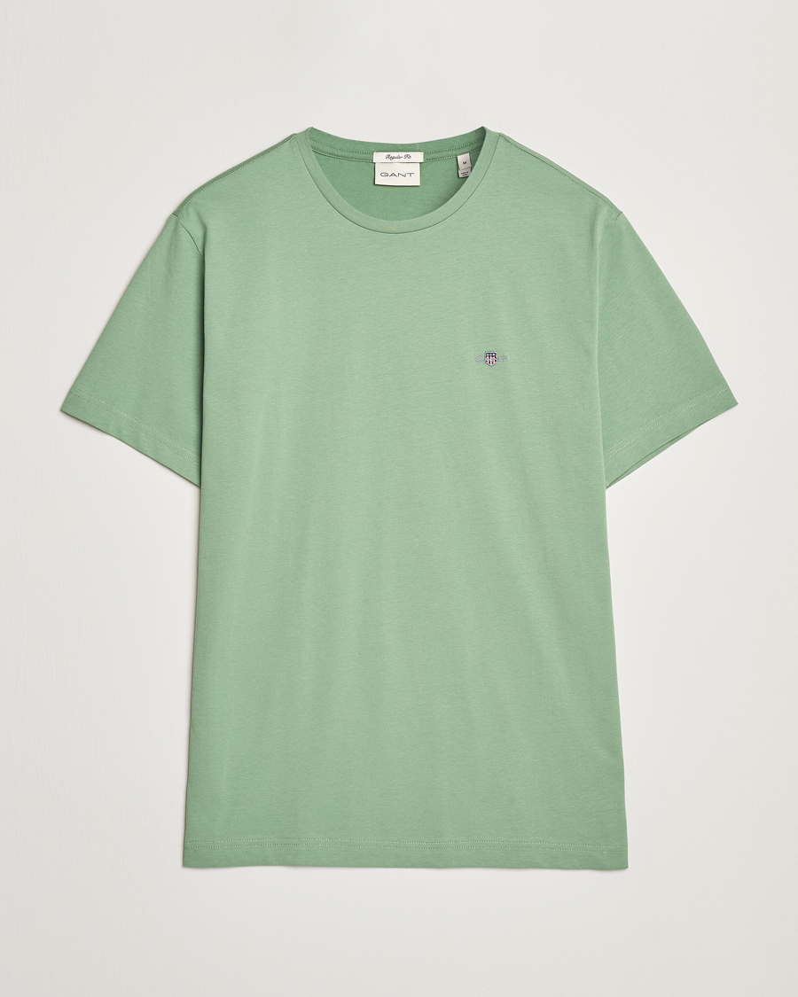 Herre | T-Shirts | GANT | The Original T-Shirt Kalamata Green