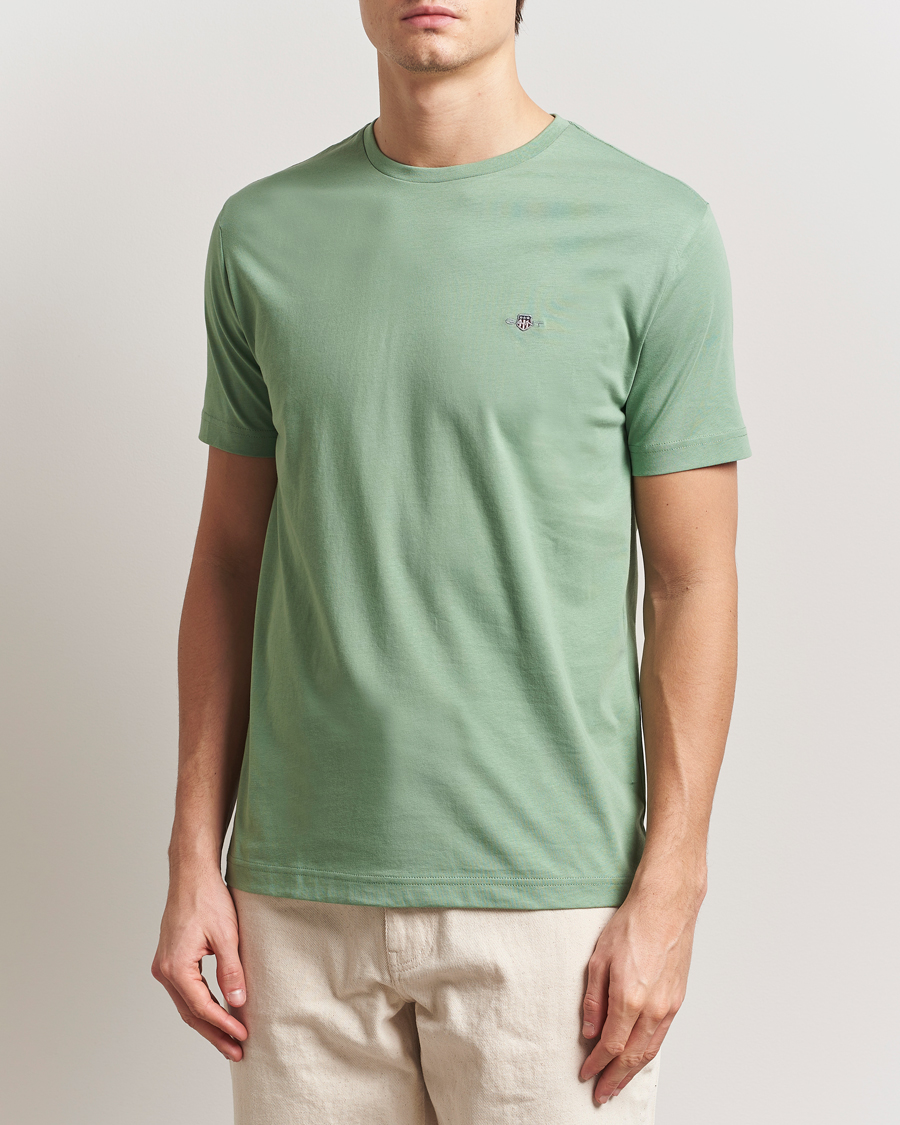 Herre | T-Shirts | GANT | The Original T-Shirt Kalamata Green