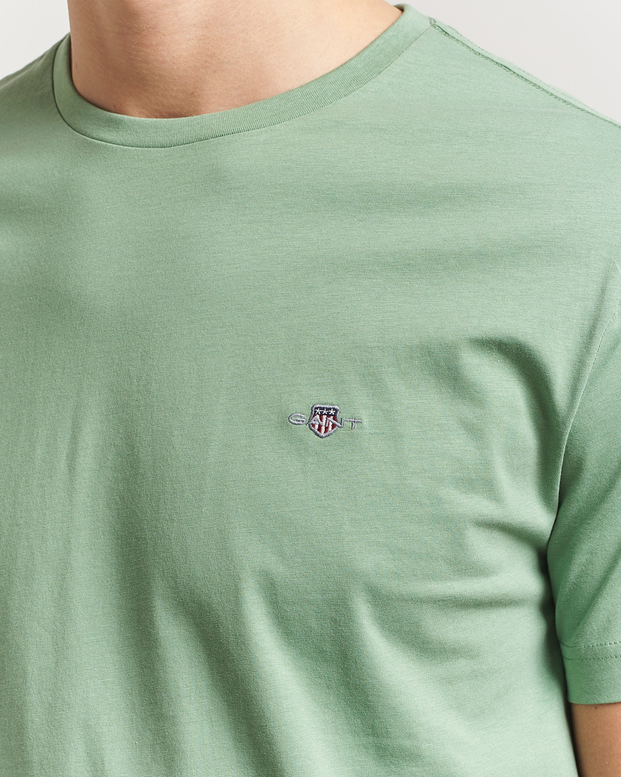 Herre | T-Shirts | GANT | The Original T-Shirt Kalamata Green