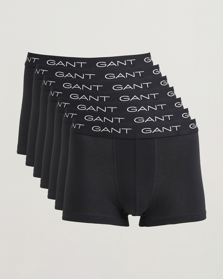 Herre | Undertøy | GANT | 7-Pack Trunk Black