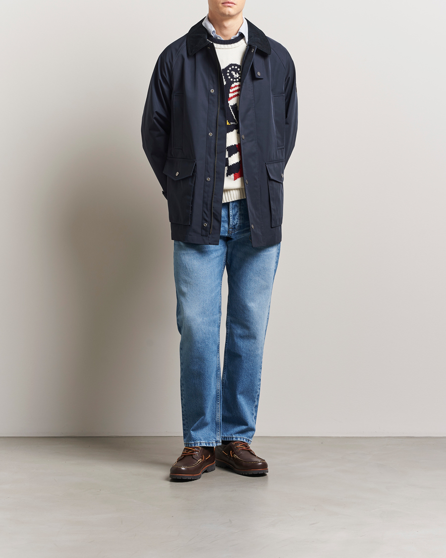 Herre | Jakker | GANT | Spring Decker Jacket Evening Blue