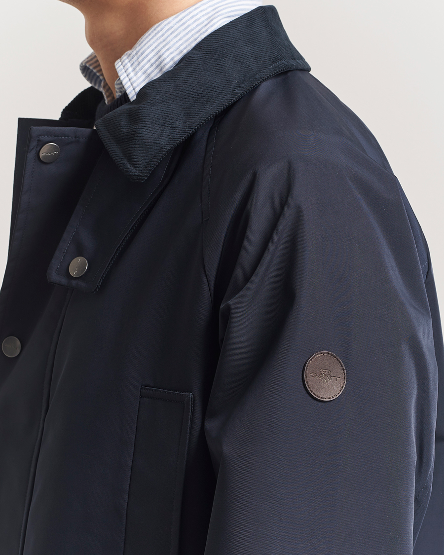 Herre | Jakker | GANT | Spring Decker Jacket Evening Blue