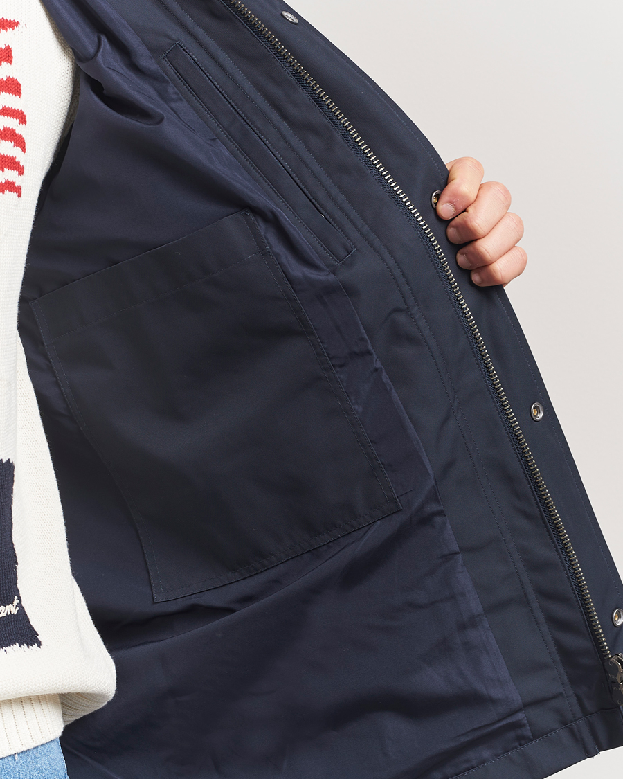 Herre | Jakker | GANT | Spring Decker Jacket Evening Blue