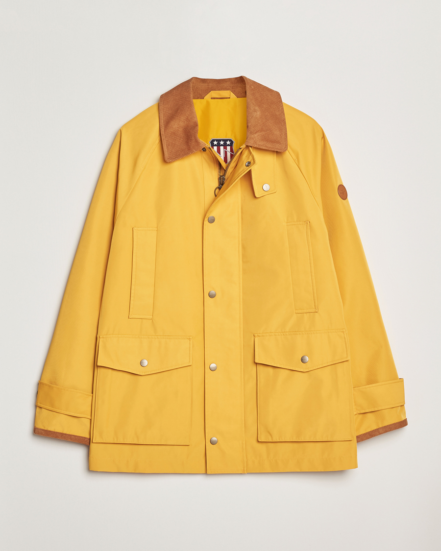 Herre | Jakker | GANT | Spring Decker Jacket Golden Yellow