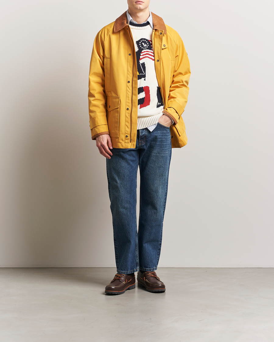Herre | Jakker | GANT | Spring Decker Jacket Golden Yellow