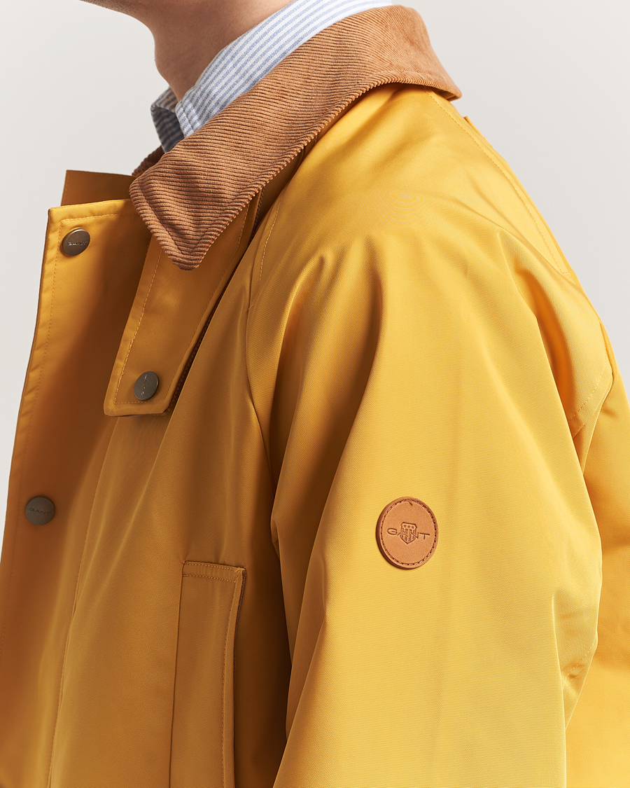 Herre | Jakker | GANT | Spring Decker Jacket Golden Yellow