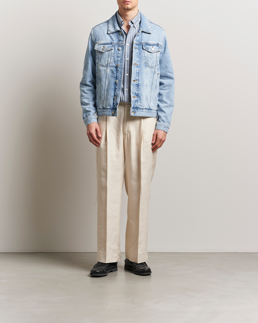 Herre | Jakker | GANT | Denim Jacket Light Blue Vintage