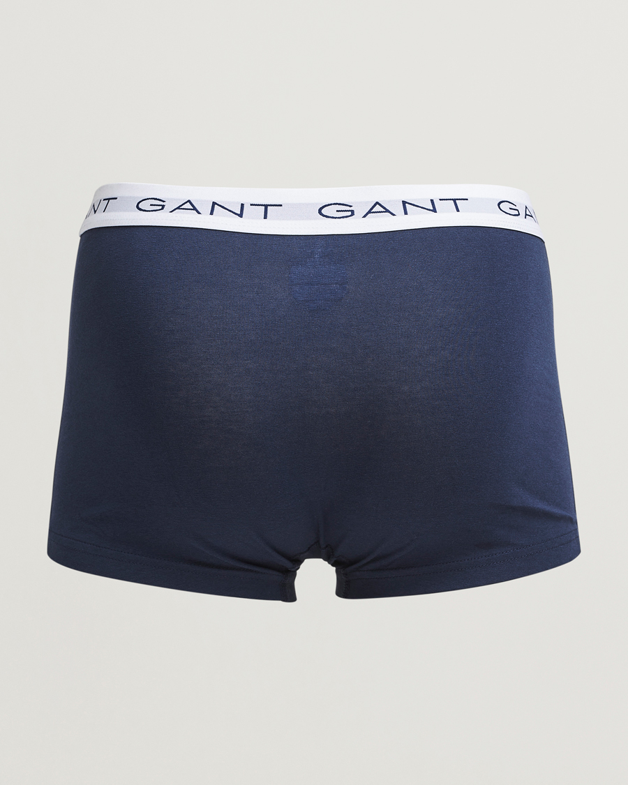 Herre | Undertøy | GANT | 3-Pack Trunks Blue/Red/White