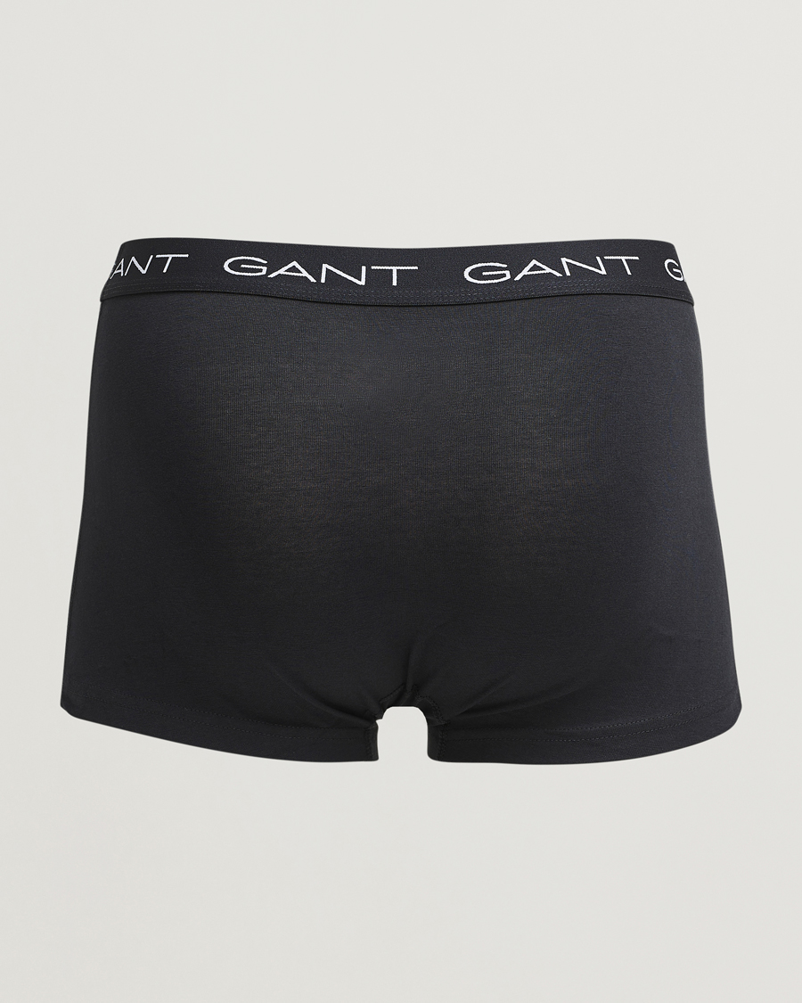 Herre | Undertøy | Gant | 3-Pack Trunks Black
