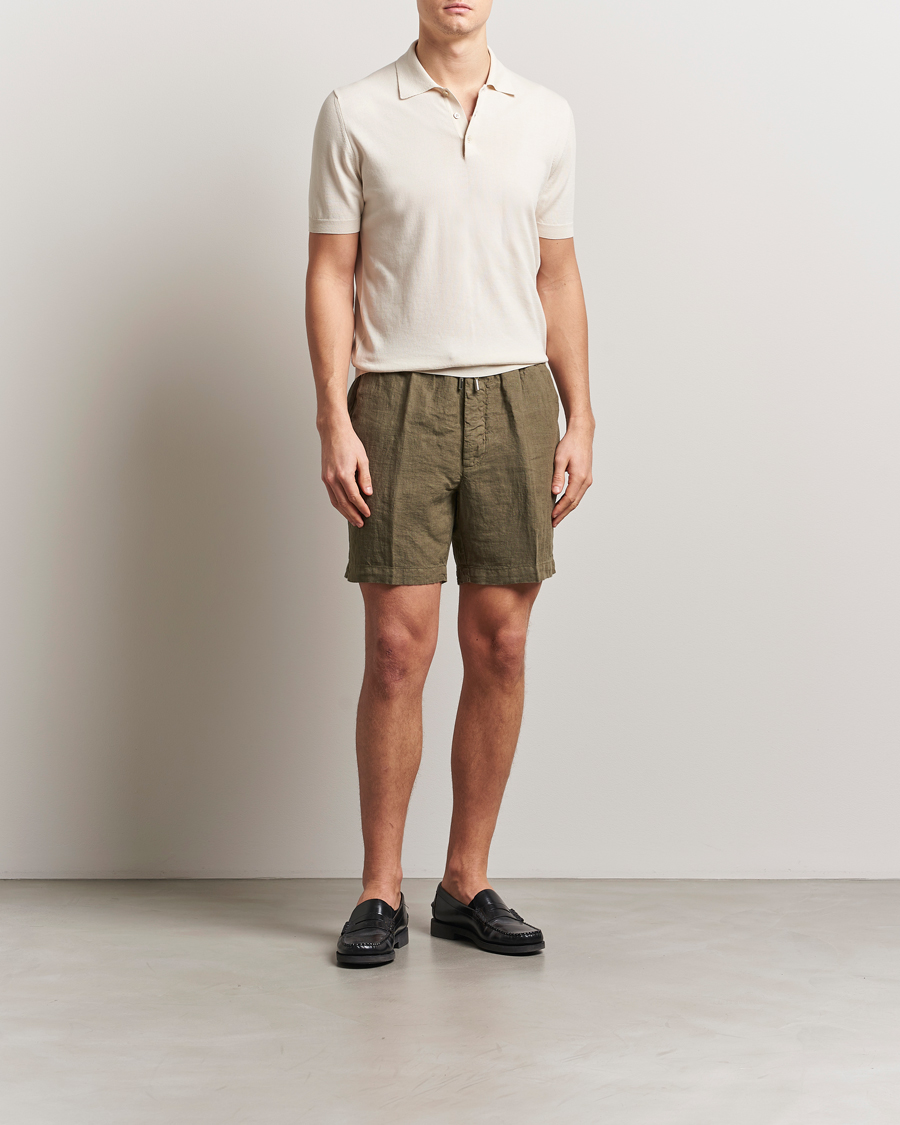 Herre | Pikéer | Altea | Short Sleeve Cotton Polo Off White