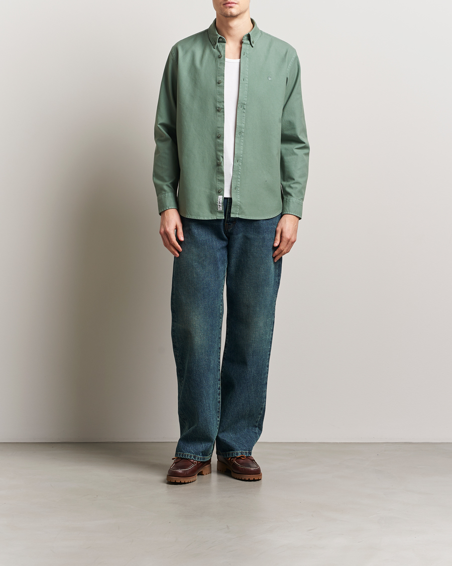 Herre | Skjorter | Carhartt WIP | Bolton Cotton Oxford Shirt Park