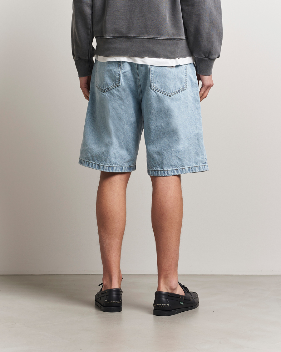 Herre | Shorts | Carhartt WIP | Landon Shorts Robertson Denim Blue Bleached