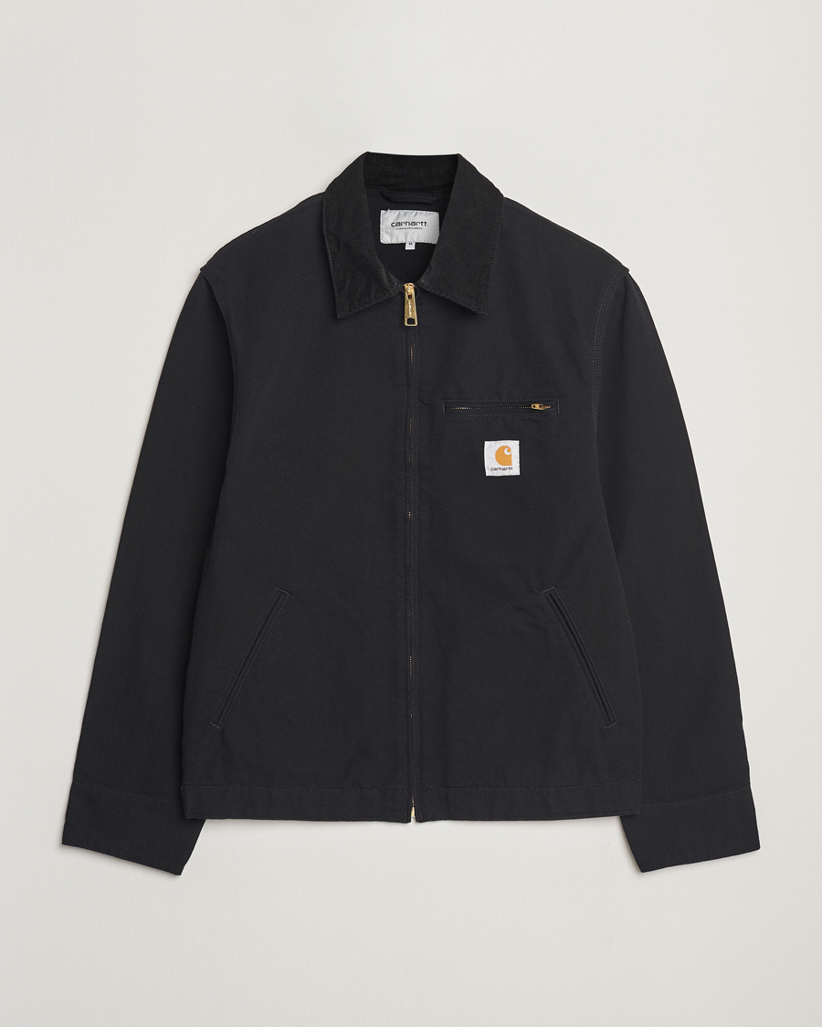 Herre | Jakker | Carhartt WIP | Detroit Jacket Dearborn Canvas Black