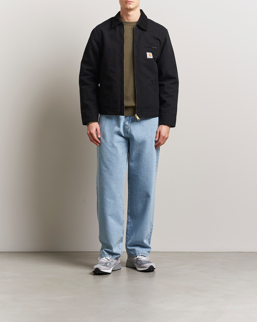 Herre | Jakker | Carhartt WIP | Detroit Jacket Dearborn Canvas Black