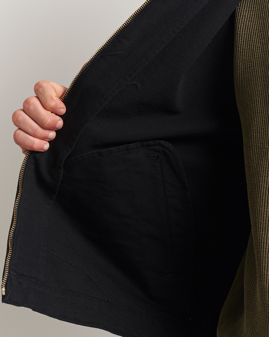 Herre | Jakker | Carhartt WIP | Detroit Jacket Dearborn Canvas Black