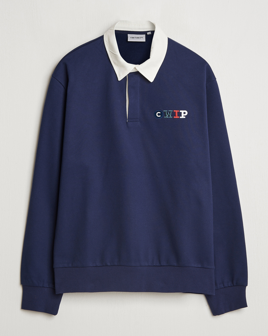 Herre | Gensere | Carhartt WIP | Flags Rugby Sweatshirt Space