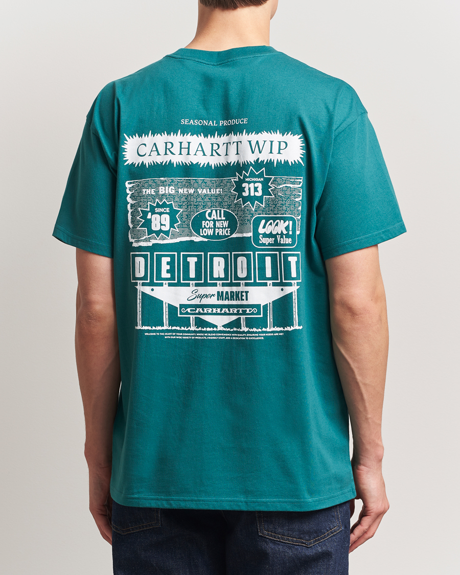 Herre | T-Shirts | Carhartt WIP | Catalogue Back Print T-Shirt Rainforest