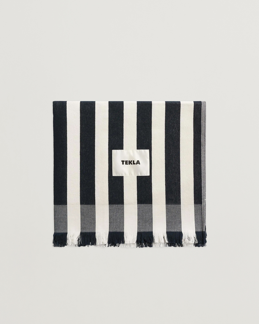 Herre | Tekstiler | Tekla | TeklaOrganic Terry Beach TowelCala Stripes