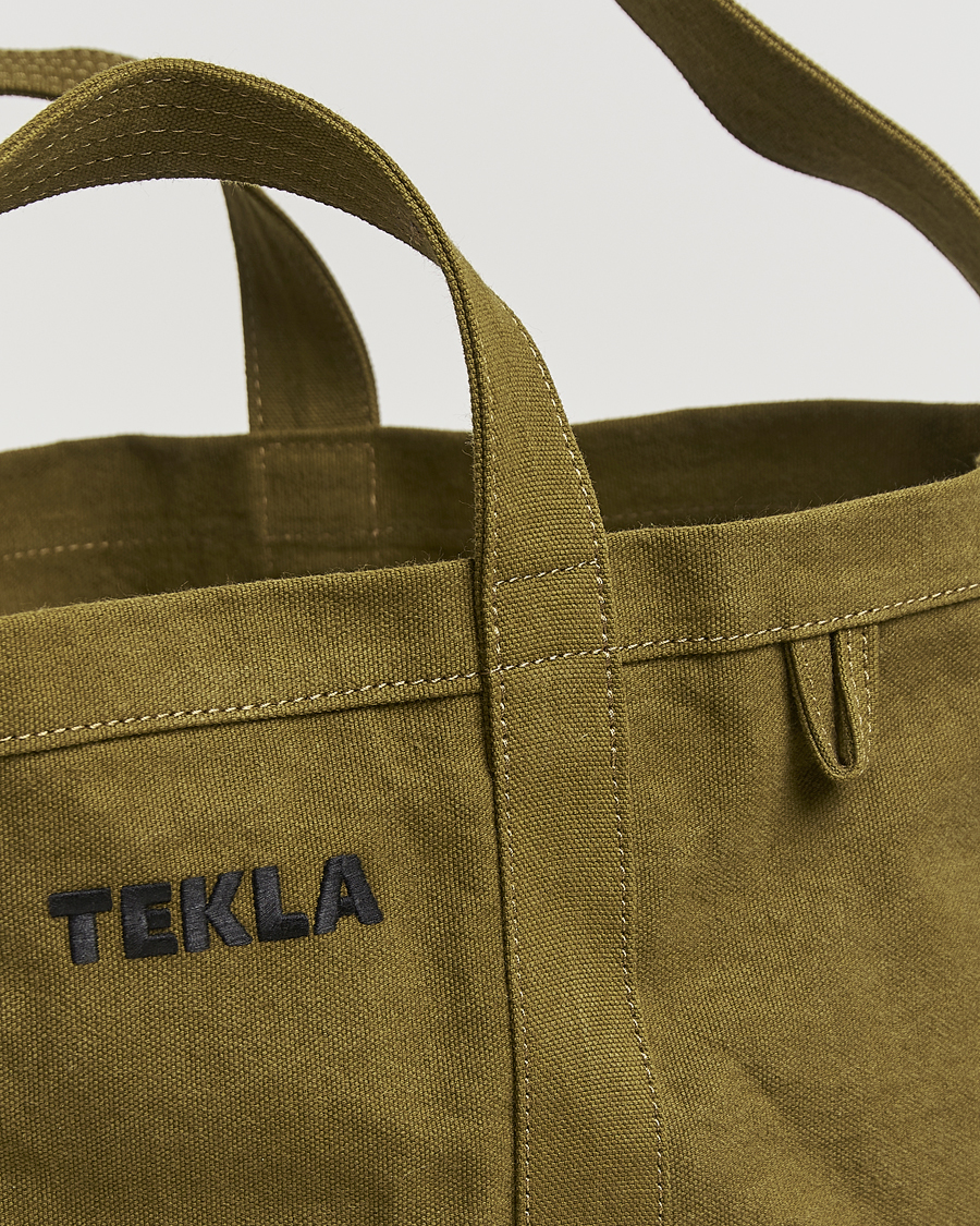 Herre | Vesker | Tekla | Beach Bag Olive
