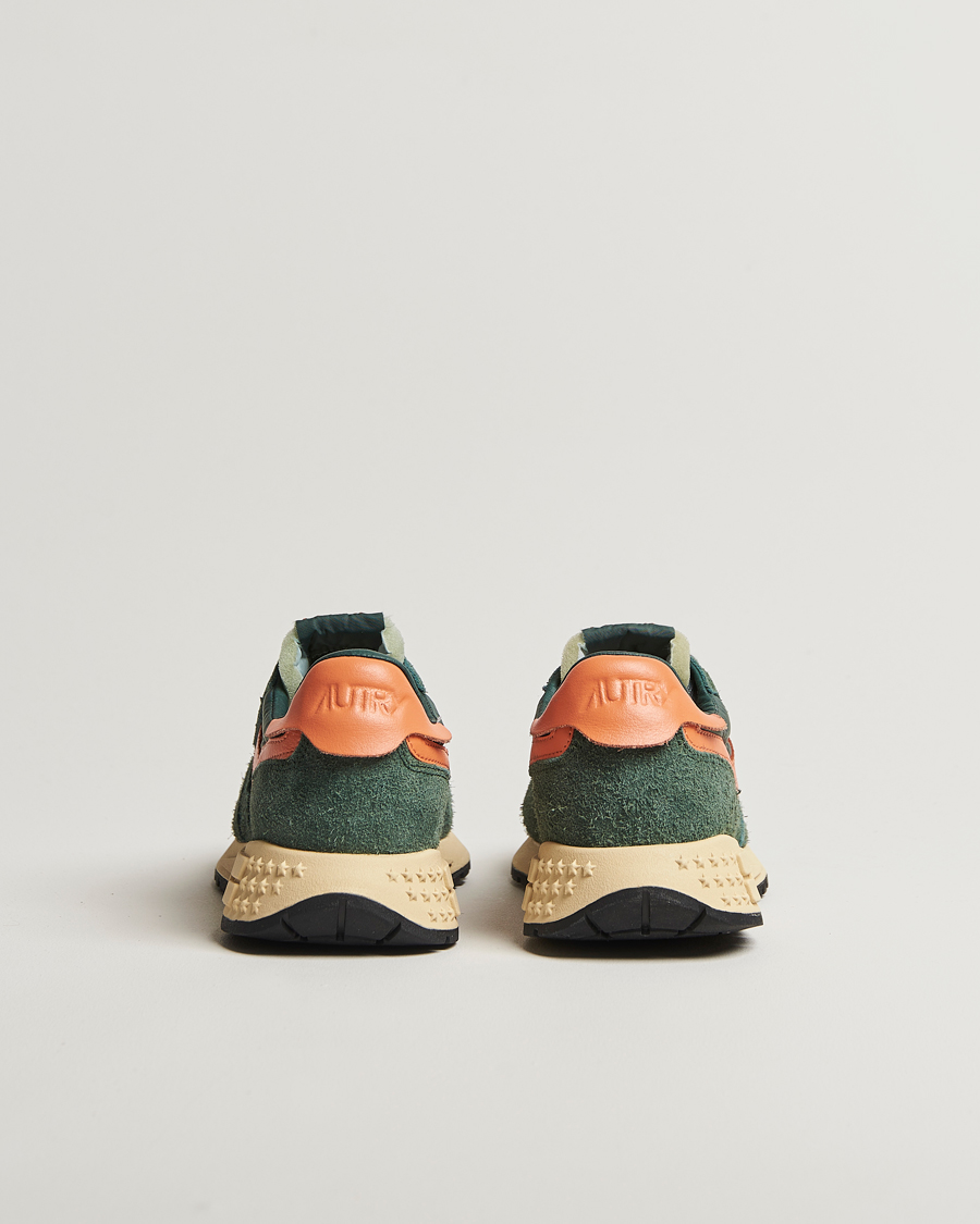 Herre | Sneakers | Autry | Reelwind Running Sneaker Green/Orange
