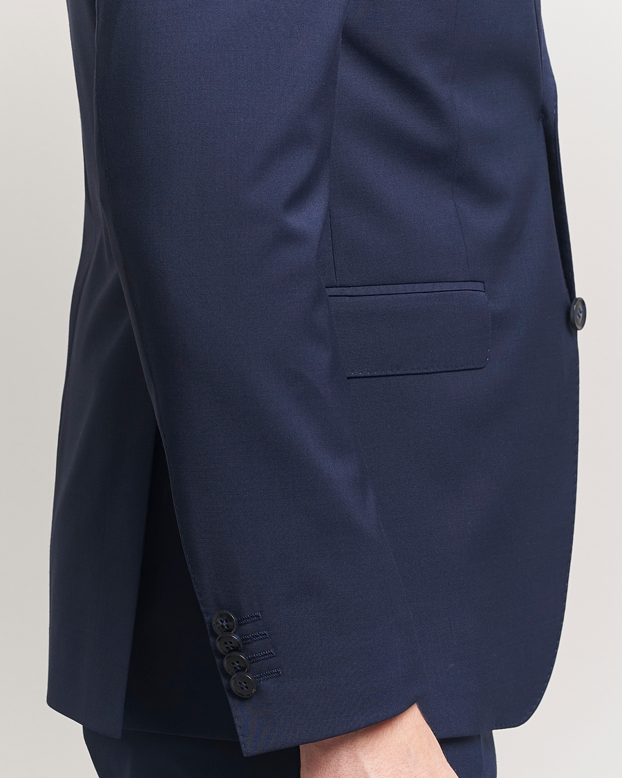 Herre | Dressjakker | Oscar Jacobson | Ego Wool Blend Blazer Navy