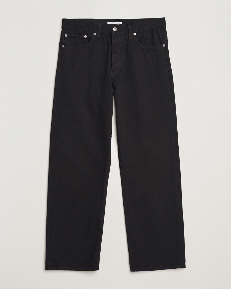 Herre | Jeans | Sunflower | Loose Jeans Black Rinse