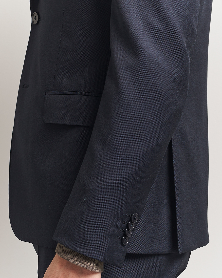 Herre | Dresser | Zegna | Tailored Wool Suit Navy