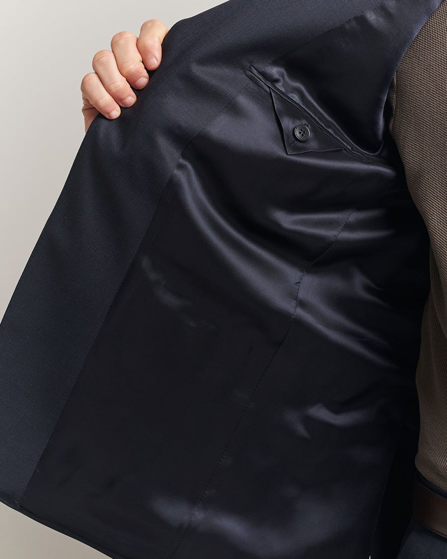Herre | Dresser | Zegna | Tailored Wool Suit Navy