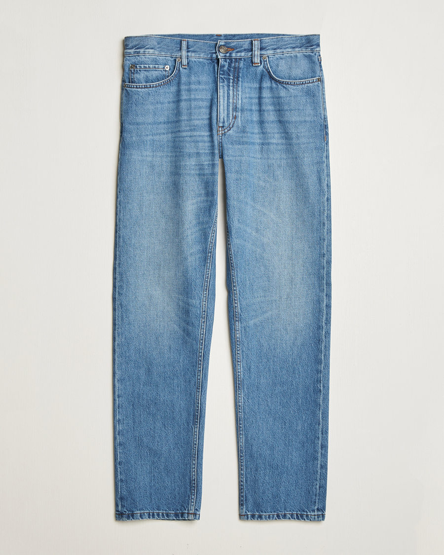 Herre | Bukser | Zegna | 5-Pocket Denim Jeans Medium Blue Wash