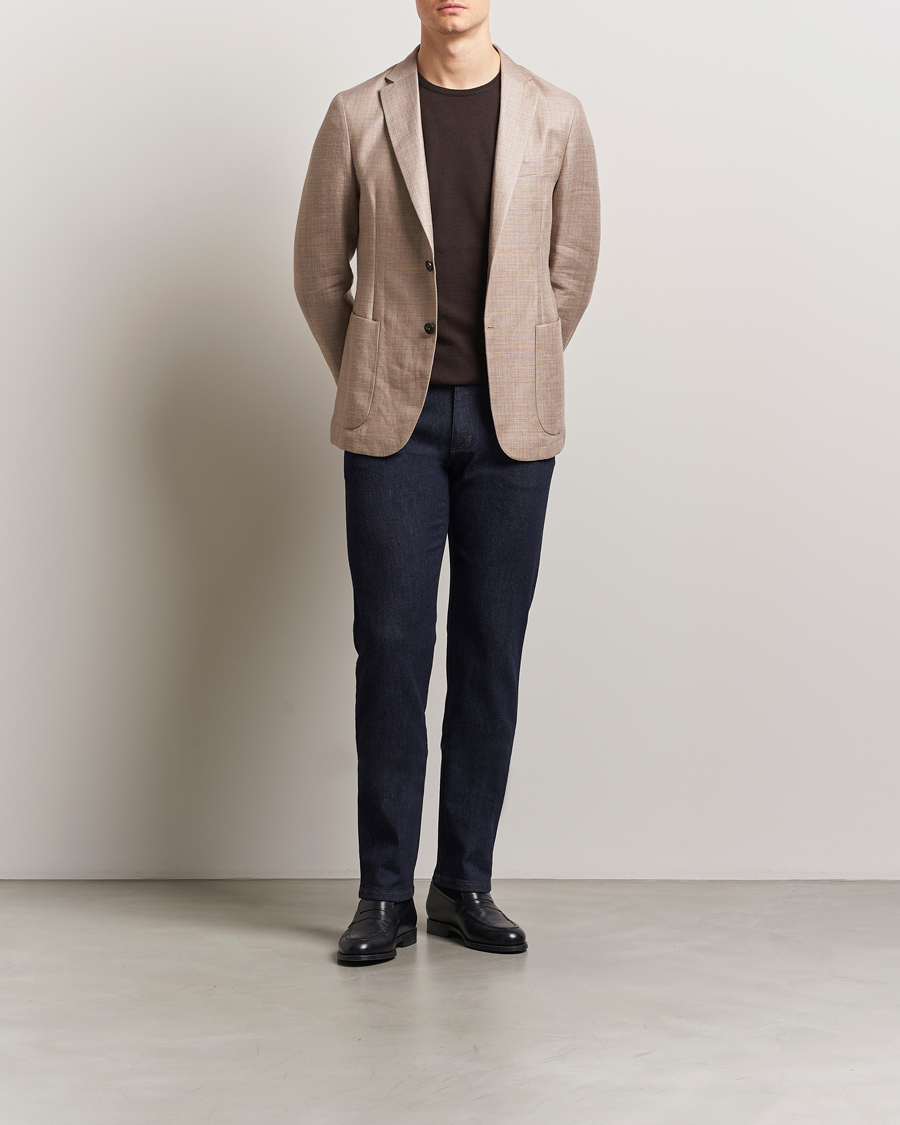 Herre | Jeans | Zegna | 5-Pocket Denim Jeans Dark Rinse