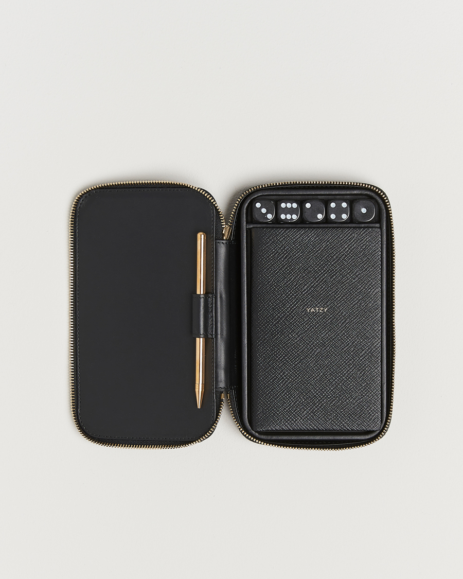 Herre | Spill og fritid | Smythson | Panama Yatzy Set Black