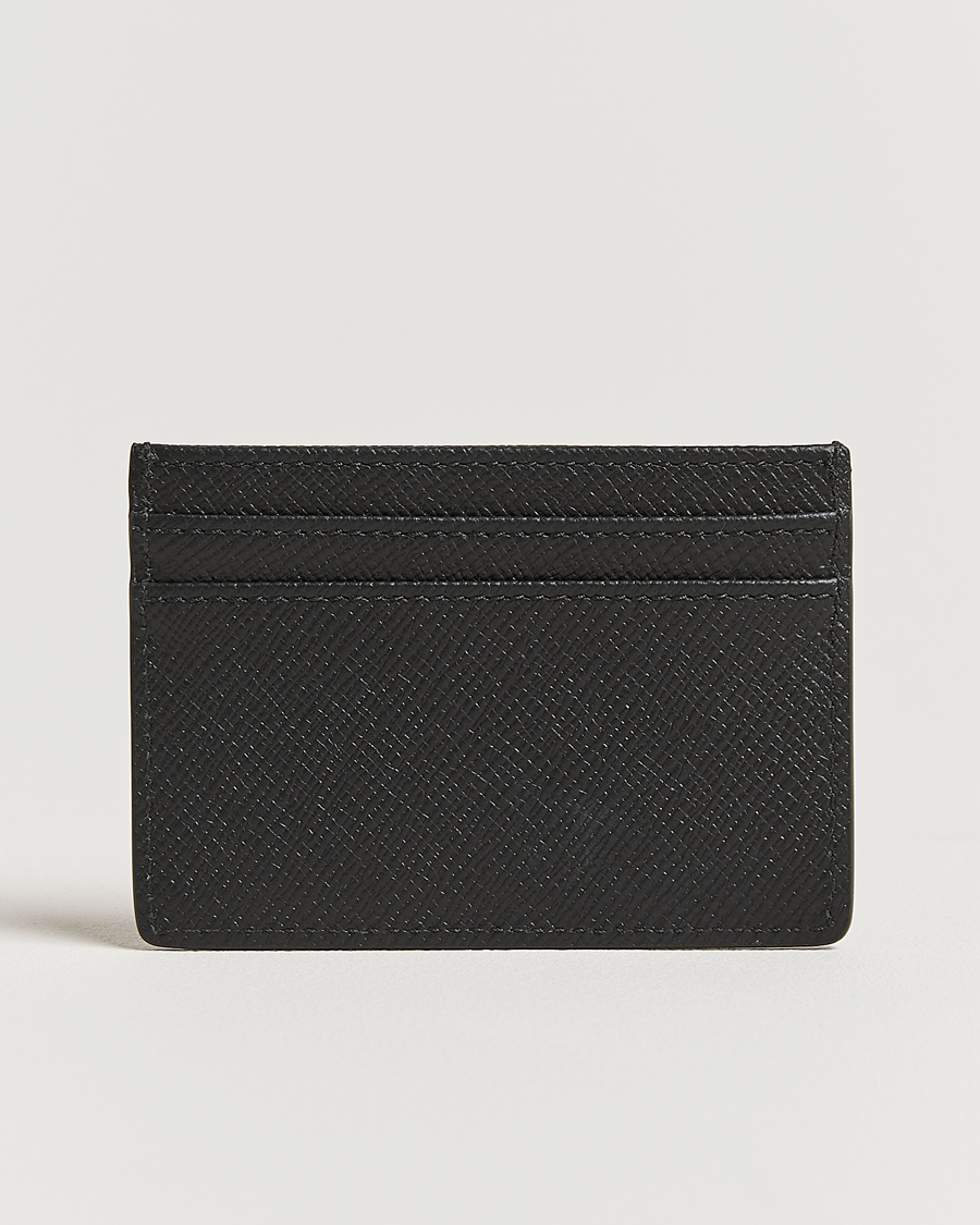 Herre | Lommebøker | Smythson | Panama Flat Cardholder Black