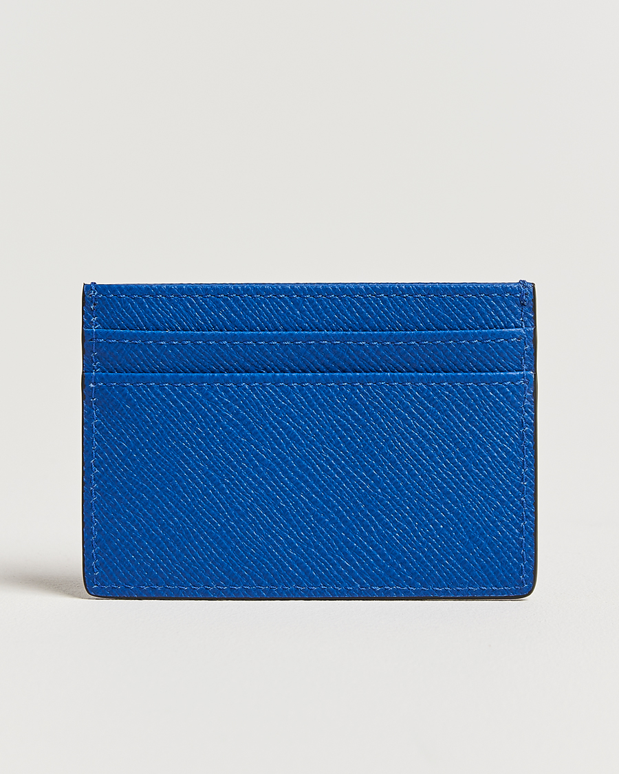 Herre | Lommebøker | Smythson | Panama Flat Cardholder Cerulean