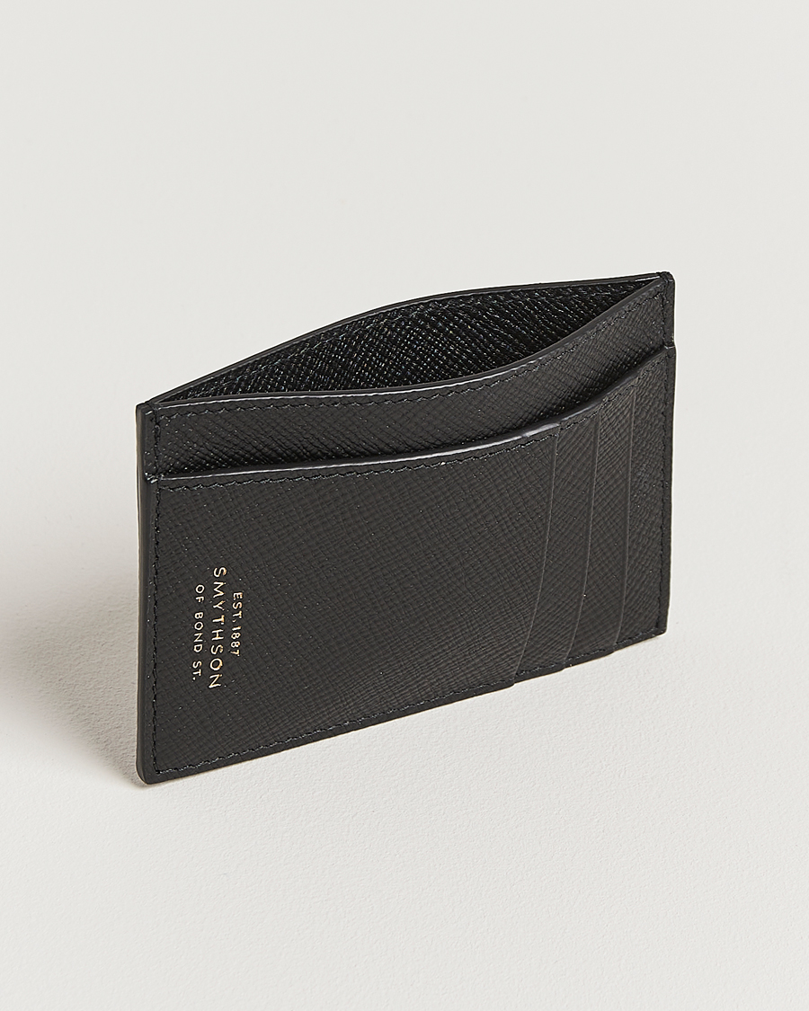 Herre | Lommebøker | Smythson | Panama 773 Cardholder Black