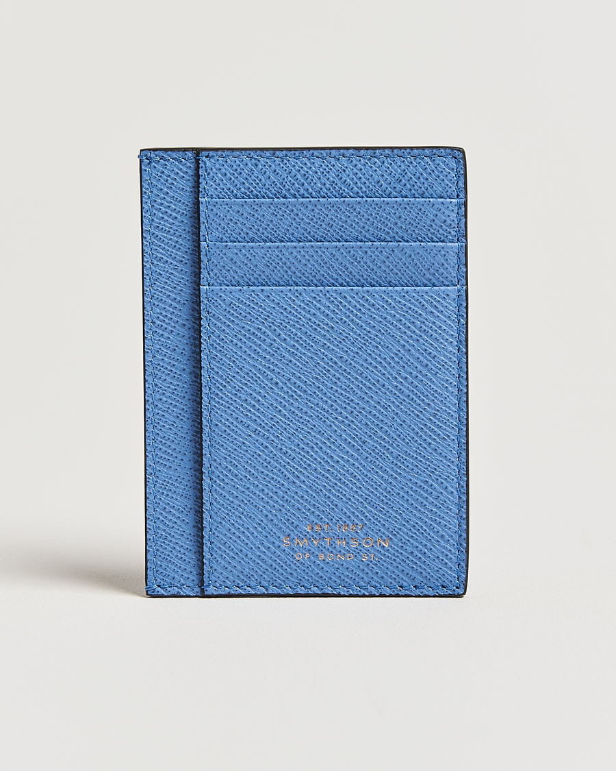 Herre | Lommebøker | Smythson | Panama 773 Cardholder Nile Blue