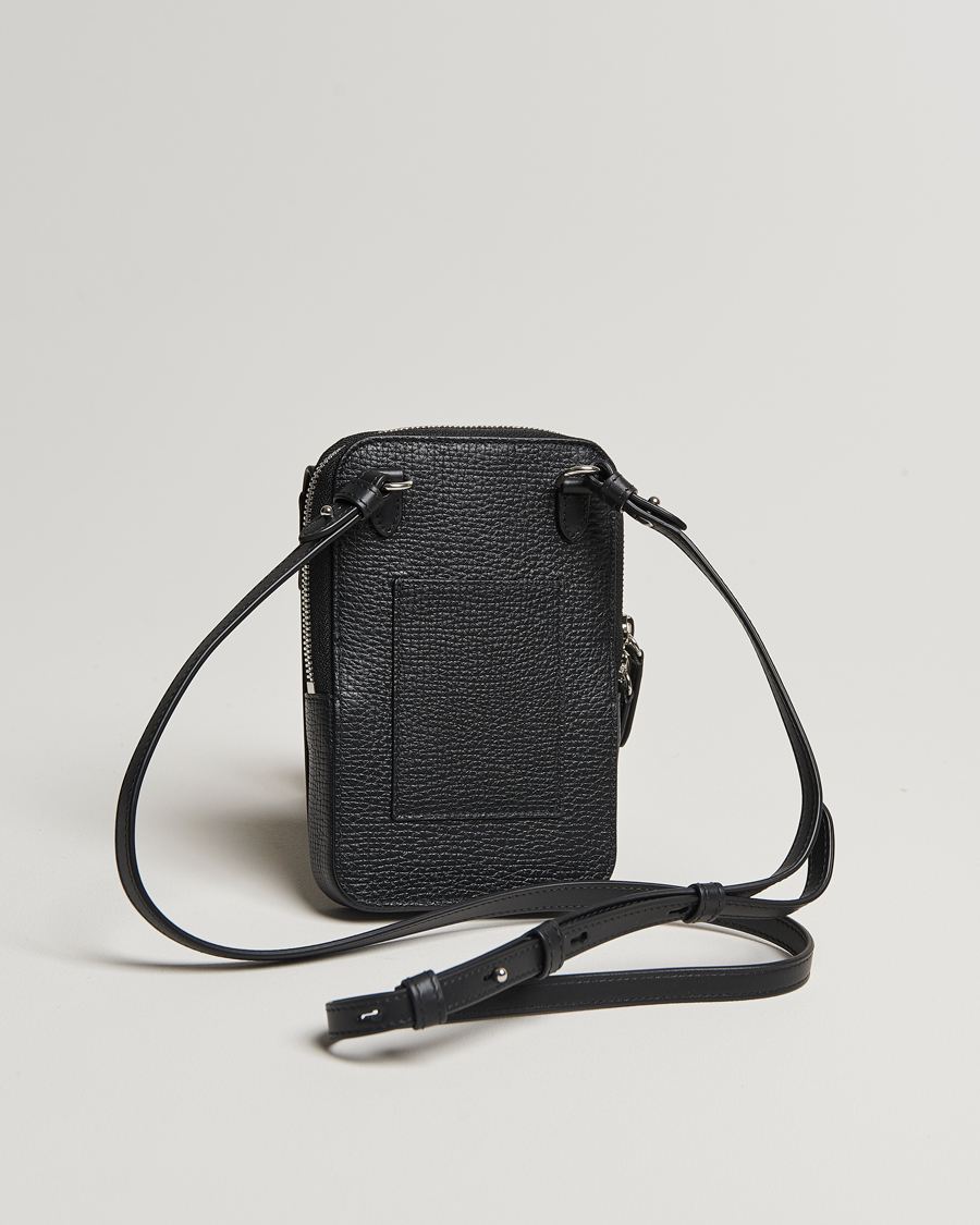 Herre | Vesker | Smythson | Ludlow Crossbody Pouch Black