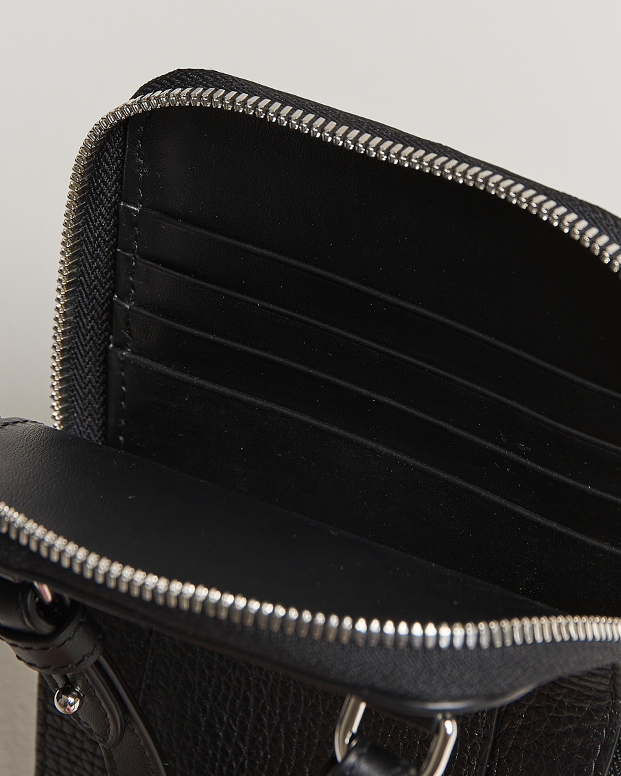 Herre | Vesker | Smythson | Ludlow Crossbody Pouch Black