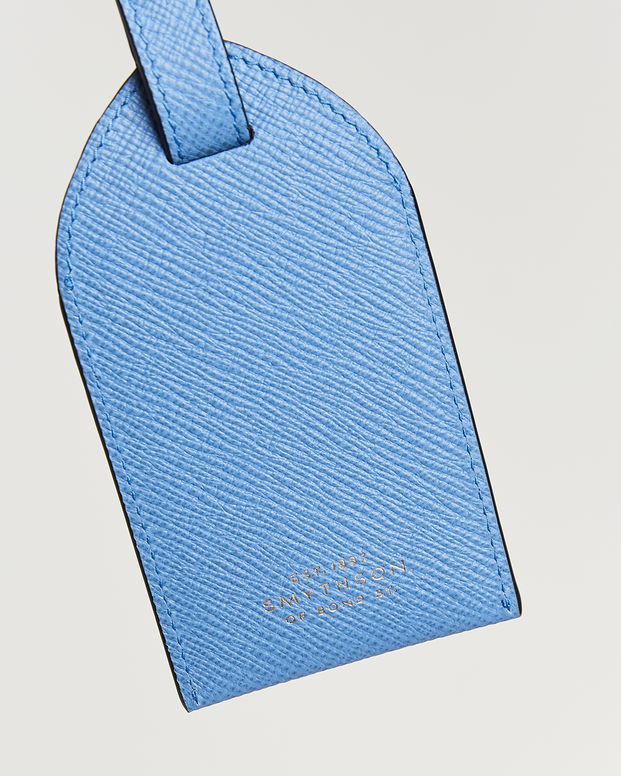 Herre | Til hjemmet | Smythson | Panama Luggage Tag Nile Blue