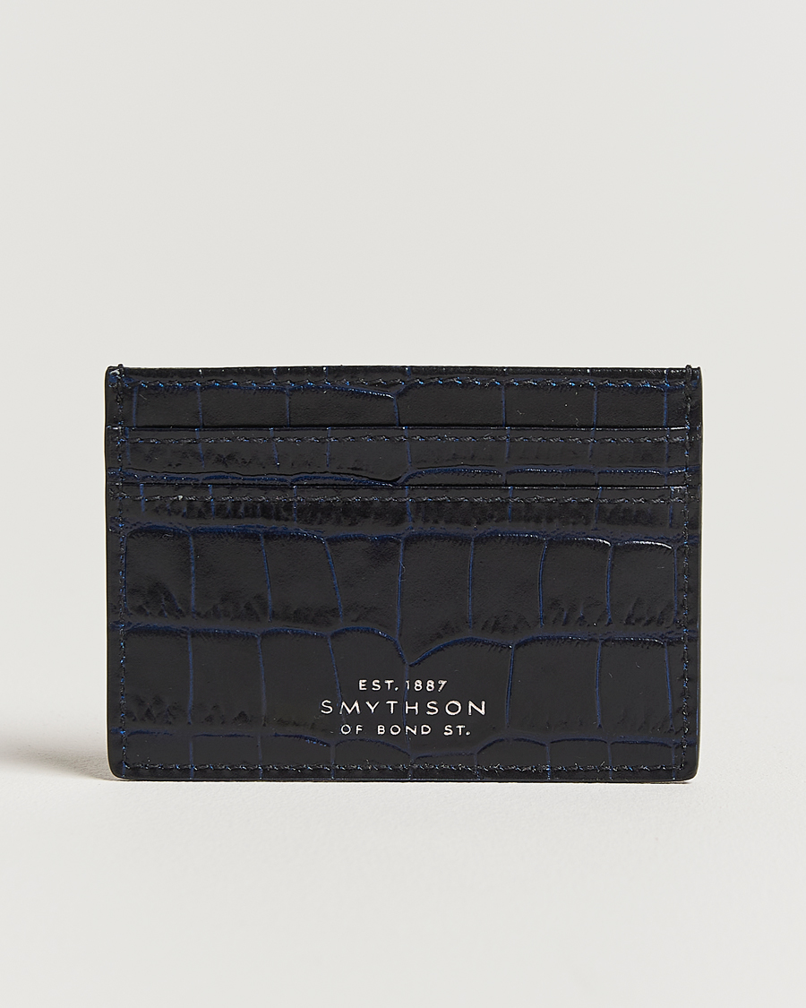 Herre | Lommebøker | Smythson | Mara Flat Cardholder Navy