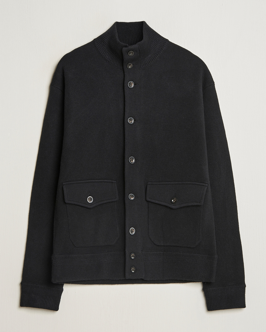 Herre | Gensere | Polo Ralph Lauren | Wool Blend Cardigan Polo Black