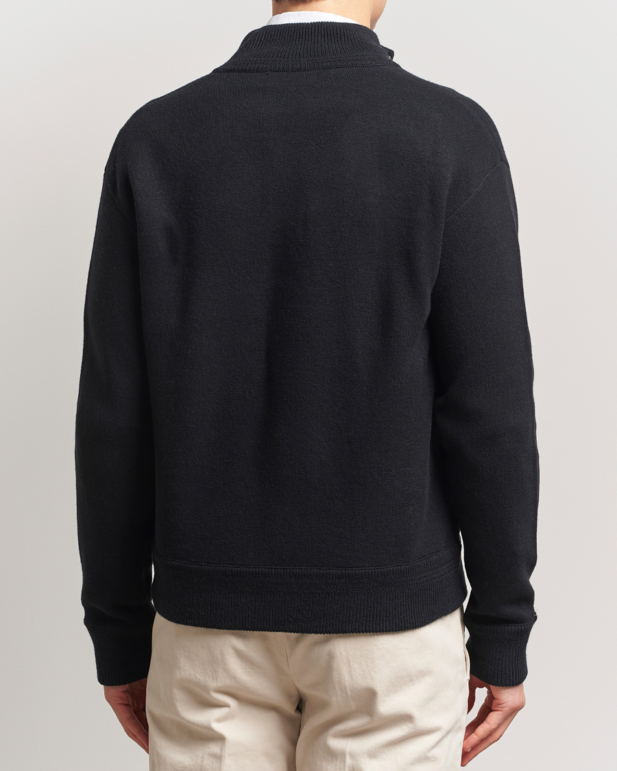 Herre | Gensere | Polo Ralph Lauren | Wool Blend Cardigan Polo Black