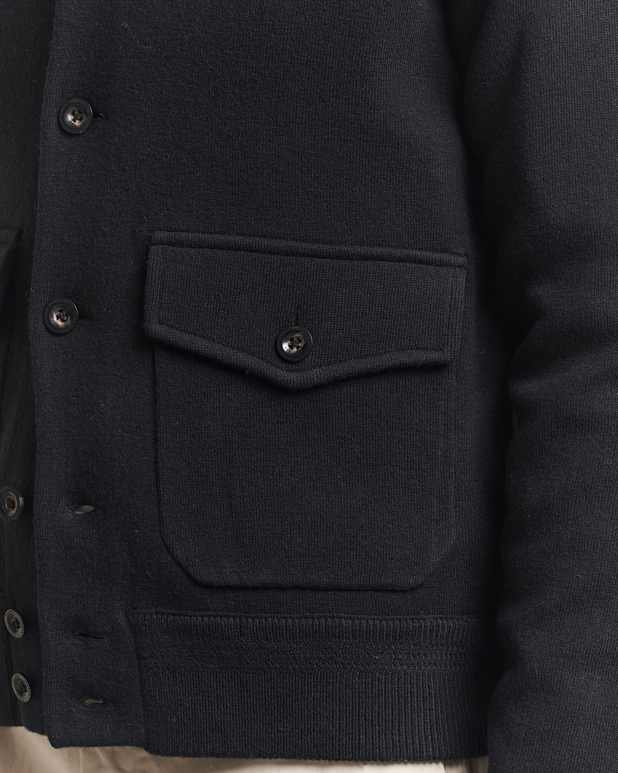 Herre | Gensere | Polo Ralph Lauren | Wool Blend Cardigan Polo Black