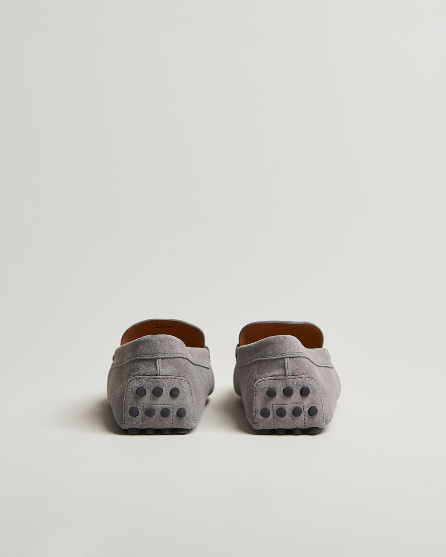Herre | Tod's Gommino Carshoe Grey Suede | Tod's | Gommino Carshoe Grey Suede